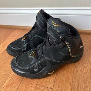 Nike Air Jordan Melo M4 Black Air Melo Carmelo Anthony Sneakers Men’s Size 10